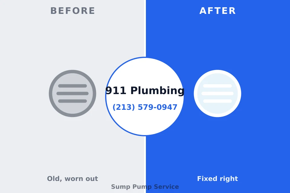 Before and after: plumbing company Jonesville, LA